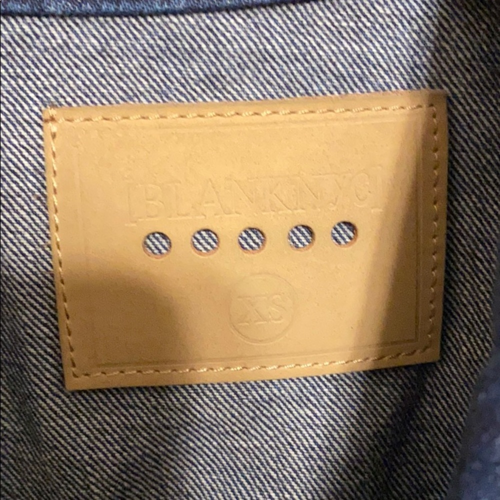 BLANKNYC dark denim jacket new - Picture 2 of 3